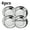 4pcs - 15.8, variant on 4 pieces Stainless Steel Round Deep Plates, Kitchen Dinner Plates, Stackable Metal Camping Plates