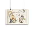 thumbnail image 1 of Wildlife Journal Fox Poster - Jennifer Paxton Parker Designs,, 1 of 3