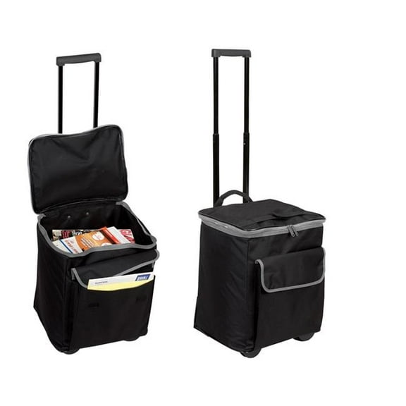 Buysmartdepot 1170 Buysmartdepot Folding Wheeled Conference Express W/ Handle