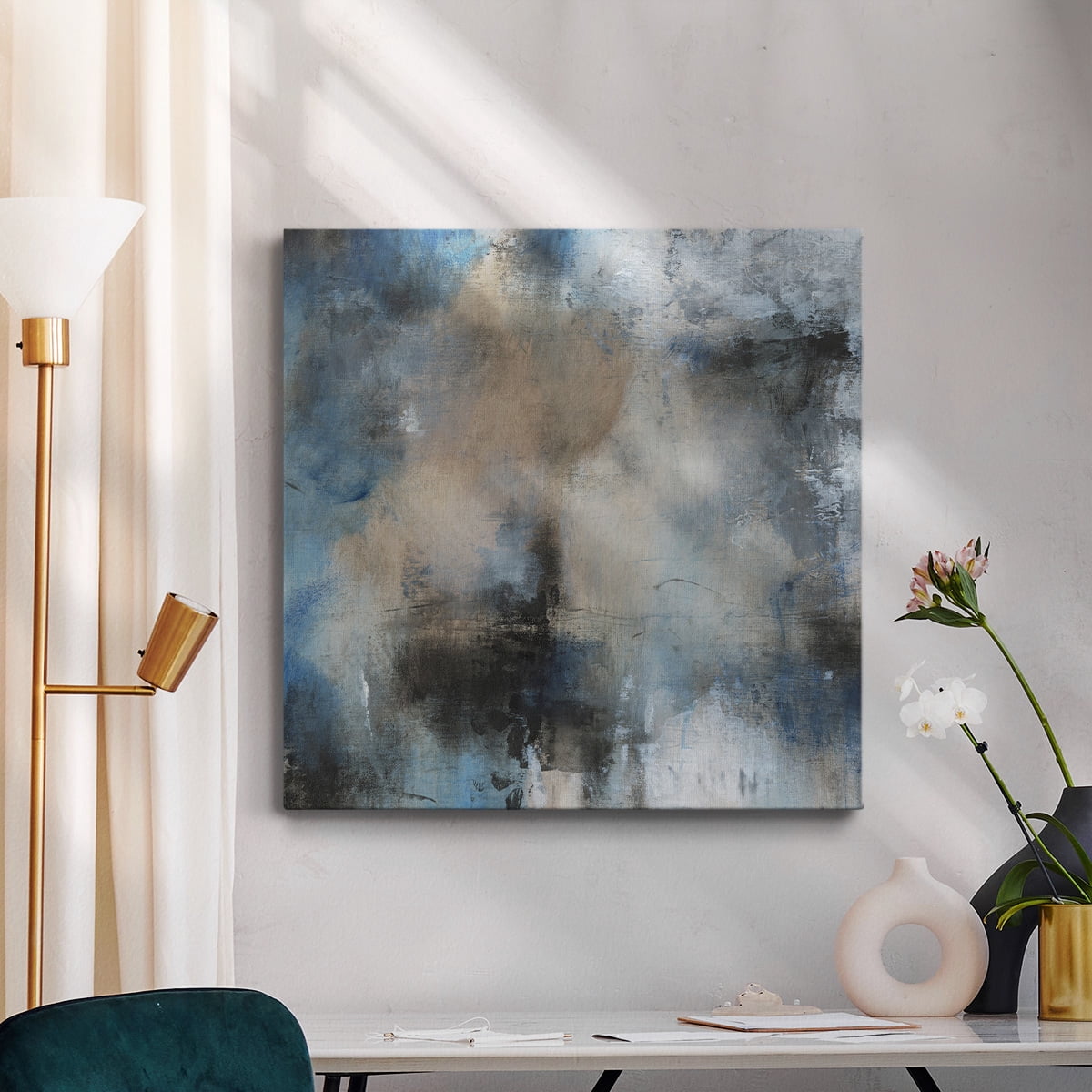 Wexford Home Shifting Motion II-Premium Gallery Wrapped Canvas, 16" x 16" - Ready to Hang