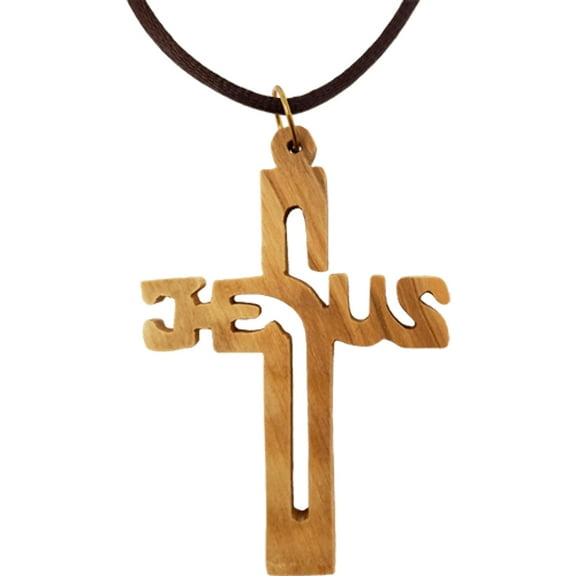 Large Jesus Pendant Necklace