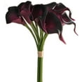 thumbnail image 3 of 14"Artificial Calla Lily Flowers,12 Single Heads PU Flower Small Flower Bouquet Accessorie,Calla Lily Bridal Wedding Bouquet for Greenery Plants Indoor Outside Garland Home Office Decor (Purple), 3 of 3