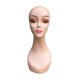 thumbnail image 5 of Cabeza de maniquí calva para mujer, modelo de entrenamiento portátil con soporte para peluca de maquillaje Estilo B, 5 of 9