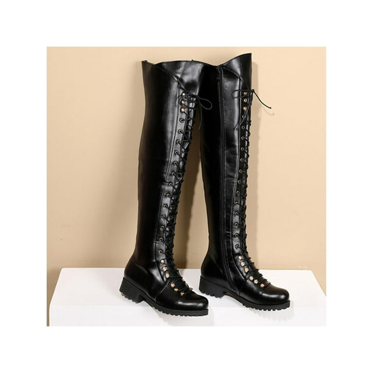 Non slip deals thigh high boots