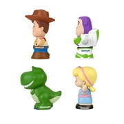 Fisher-Price Little People Disney Pixar Toy Story Figure Pack for Toddlers & Kids, 4 Toys
