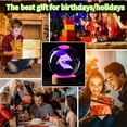 thumbnail image 7 of MyArtWe 3D Axolotl Crystal Ball Night Light Colorful Desktop Table Lamp, 7 of 7