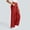 Red wide leg palazzo pants for women a1, variant on Cagogo Women's Wide Leg High Waisted Trousers with Pockets Solid Casual Streetwear Long Palazzo Pants Vacation Beach Travel Lounge Trousers, Dark Gray M