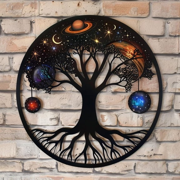 Tree of Life Metal Wall Sculpture Nature Inspired Decorative Wall Art