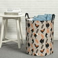 thumbnail image 5 of Goofa Funny Chicken Printed Circular Hamper,Laundry Basket with Handles,Storage Baskets Foldable,Large Capacity Laundry Hamper-Medium, 5 of 8