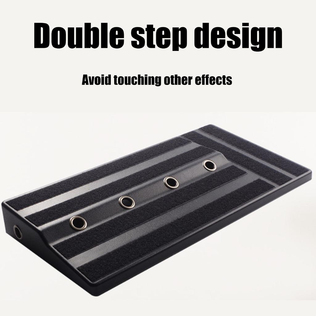 hejhncii Sturdy Guitar Pedalboard Case Guitar Effects Pedal Board Guitar Pedal Accessory