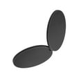 thumbnail image 5 of Unique Bargains 1 Pc Circular Folding Makeup Mirror for Vacation Travel Black Plastic Glass, 5 of 5