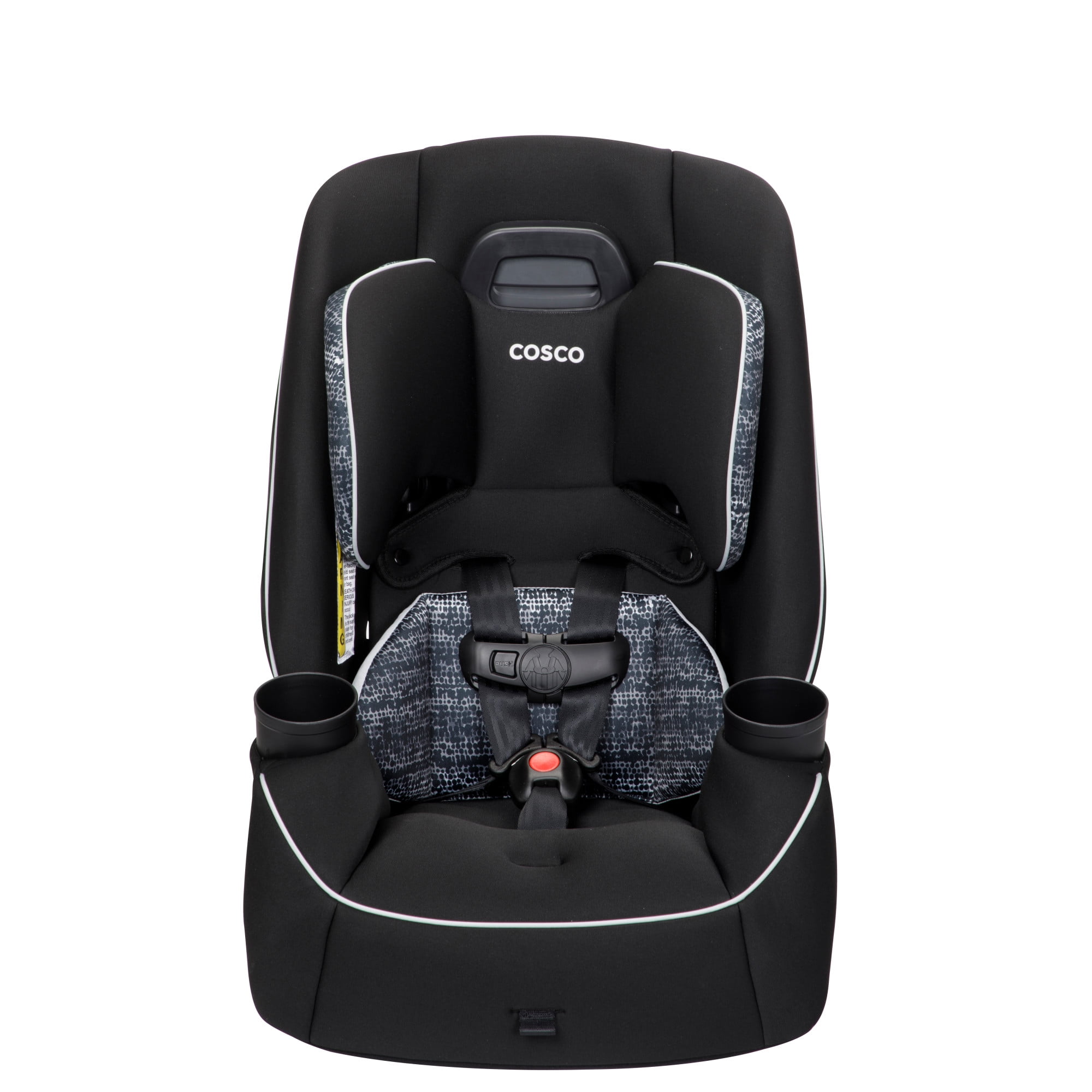 Cosco Kids Easy Elite Slim All-in-One Convertible Car Seat, Black India Ink, Infant & Toddler, Unisex