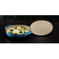 thumbnail image 6 of Lodge Cast Iron 3.6 Quart Enameled Covered Casserole, Blue, 6 of 22