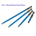 4pcs NonSlip PH2 Long Electric Screwdriver Bits for Hand