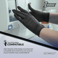 thumbnail image 4 of 1st Choice 5mil Black Nitrile Exam Grade Chemo-Rated & Fentanyl Resistant Disposable Gloves, x-Large, 1000, 4 of 10