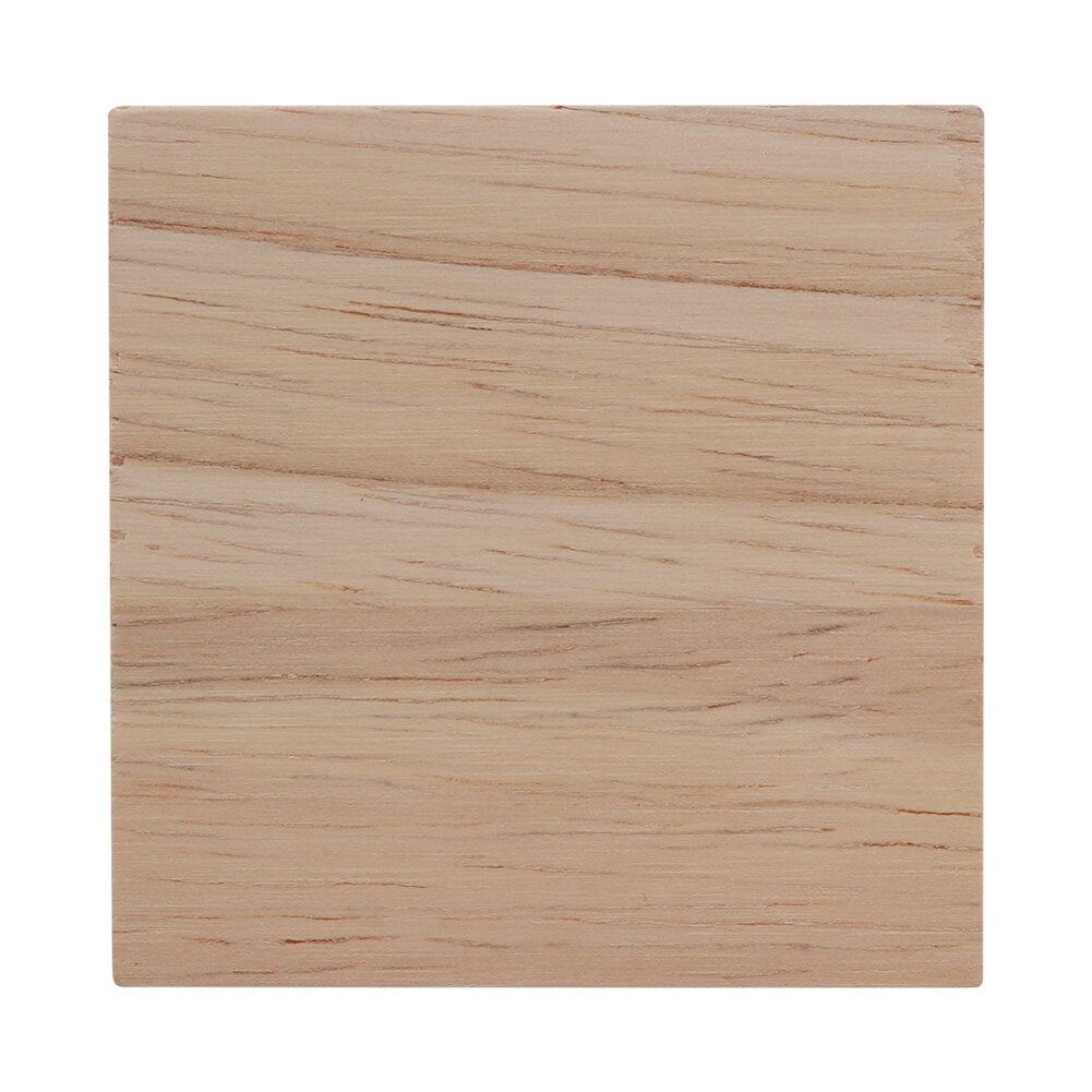 Appliques En Bois Sculpté Pour Meubles - Lot De 4 Motifs Carrés 6x6 Cm - Décoration Vintage Style Rétro