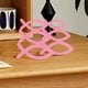 thumbnail image 3 of Peces de madera adornos de mesa bautizo Confirmación Decoración Chica bautizo Decoración ( Violeta Blanco Cielo Azul), 3 of 3