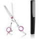 thumbnail image 1 of Tijeras Peluqueria Inox Rosa Tijeras Dientes + Peine Negro Adepaton CJWUS-3978, 1 of 6