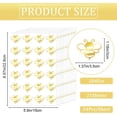 thumbnail image 2 of 504Pcs Gold Bee Stickers Embossed Envelope Seals Self-Adhesive Insect Bees Sticker Gold Foil Paper Labels Decals for DIY Photo Album Envelope Invitation Card Diary Scrapbook Decoration Golden, 2 of 9
