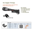 thumbnail image 2 of Mini Battery Pipe Crimping Tools For Plumbing System Pipe Press Tool For Copper Fitings And Multilayer Pex Pipes ,Durable Material, 2 of 5