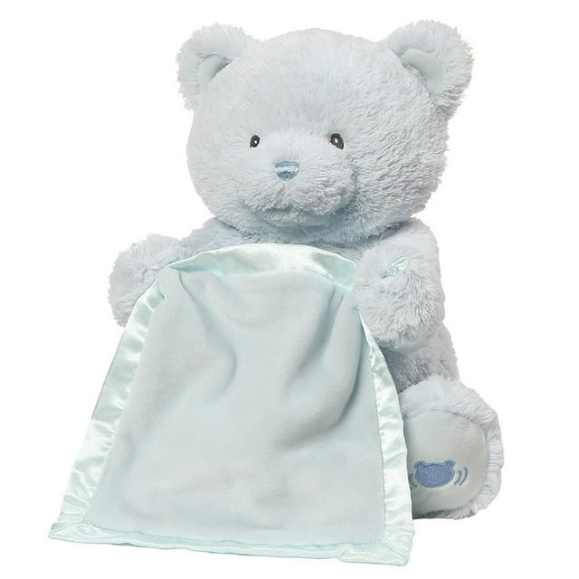 Teddy Bear Animated Stuffed Animal Plush, 11.5" - Blue
