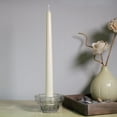 thumbnail image 3 of Hometrends 10" Ivory Unscented Taper Candle, 3 of 5