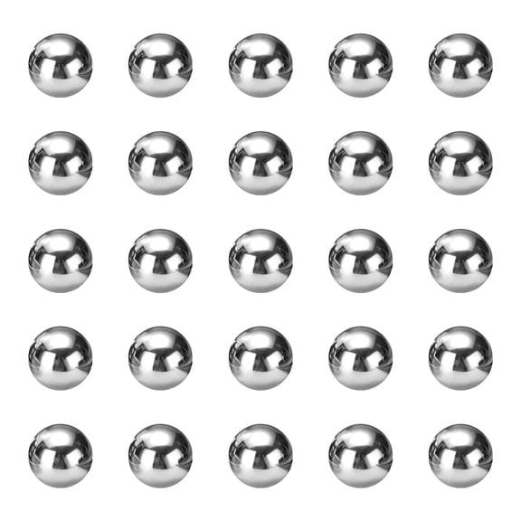 60pcs Precision Balls 3/16" Diameter G25 Solid Chrome Steel Bearing Balls