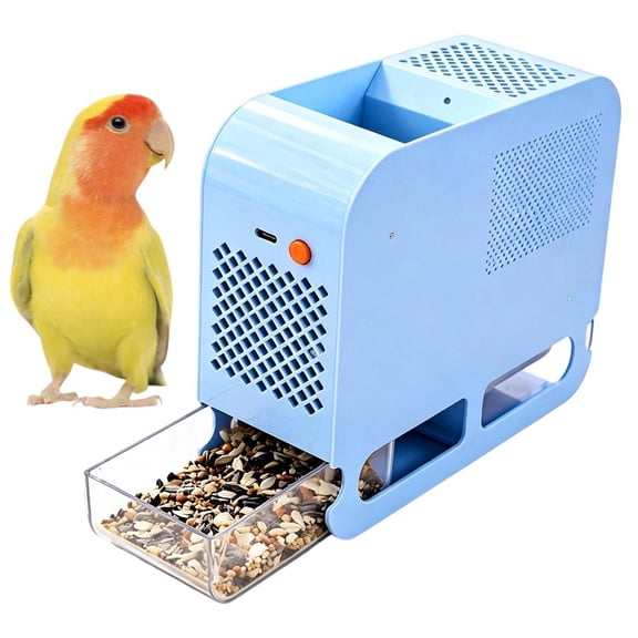 Bird Seed Shell Separator Electric Blower with Drawers, Bird Seed Separator