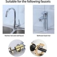 thumbnail image 5 of Outil de Fixation de Robinet, Capuchon en Acier Inoxydable C-nut Offrant une Sécurité Anti-Dérapante, Matériau de Haute Qualité pour une Installation Durable et Résistante à la Rouille, Design Facile à Installer pour Votre Robinet de Cuisine, 5 of 5