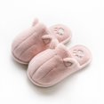thumbnail image 1 of Toboganes de Interior para el hogar, Zapatillas de Felpa Antideslizantes, Zapatillas de casa para Mujer, Zapatillas de algodón cálidas para Interiores de Invierno, Zapatillas de Gato Lindas para el hogar de Interior de Dibujos Animados para Mujer 38-39 ROSA oso de fresa Electrónica, 1 of 5