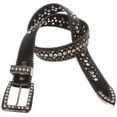 thumbnail image 2 of Cowgirl Western Rhinestone Studs Rectangular Bling Belt, 2 of 4