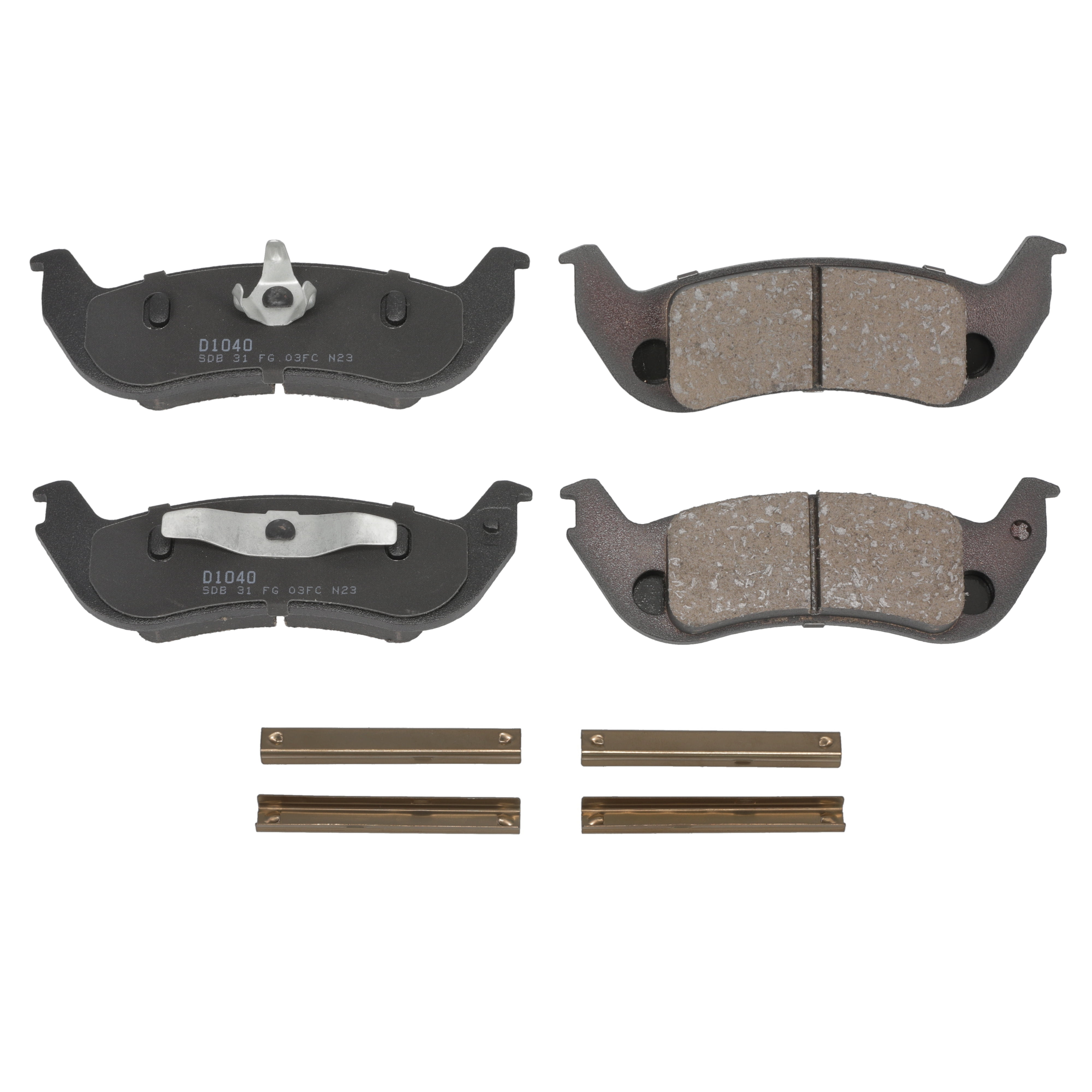 Winstop Brake Pad Set, Rear WS.1040.0.C, Ford Crown Victoria 2011-2003