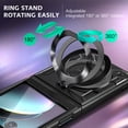thumbnail image 4 of NGB SUPREMACY For Motorola Razr+ Plus 2024 Phone Case Built-in Magnetic Car Mount Kickstand Ring Holder Moto Razr+ Plus 2024 Case Cover, 4 of 7