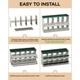 thumbnail image 4 of Kojooin Chicken Laying Box - 10 Compartment Roll Away Nest with Perch & Automatic Egg Collection, 4 of 6