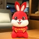 thumbnail image 2 of Dazhanhong Conejo 25 cm 2023 Año del Conejo Mascota Muñeca Regalo de Año Nuevo Peluche Muñeca de Trapo Muñeca ANGGREK  Otros, 2 of 8