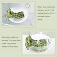 thumbnail image 3 of Jade Eye Mask Sleeping Eye Mask Anti-Age para terapia caliente y fría (verde), 3 of 8