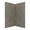 Quary, variant on Craft + Main Gfs424278 Jetcoat 42" X 42" X 78" Two Panel Corner Shower Wall Kit - Shale