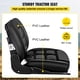 thumbnail image 5 of Asiento de montacargas universal VEVOR con ajuste de peso de 3 etapas, vinilo de asiento de montacargas compatible con Toyota, Clark, Cat, Hyster e Ysle, 5 of 9
