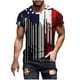 thumbnail image 2 of Tops para hombre, blusas y camisas de manga corta con cuello redondo para hombre, jersey informal de moda con estampado de cuello redondo para hombre, pantalones cortos deportivos para fitness, blusa, 2 of 5