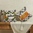 thumbnail image 3 of nukooo Cotton Linen 18x18 Inch Set of 4 Throw Pillow Covers Welcome Fall Gather Quotes Cushion Case Buffalo Geometry Sunflower Pumpkin Thanksgiving Pillowcase, 3 of 6