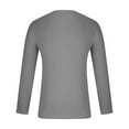 thumbnail image 4 of lmcalzta Mens Plus Size Long Sleeve Shirts Crew Neck Lightweight Relaxed Fitted Knitted Shirt Casual Lightweight Tshirt, 4 of 5