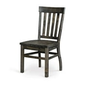 Beaumont Lane Dining Side Chair in Weathered Pine