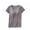 Gray B, variant on Stamzod Lightweight Tops & Blouses with Built-In Cups Summer Solid Color Round Neck Pajamas Sleepwear Casual Fit Short Sleeve Plus Size Shirts for Women Gray B XXXL