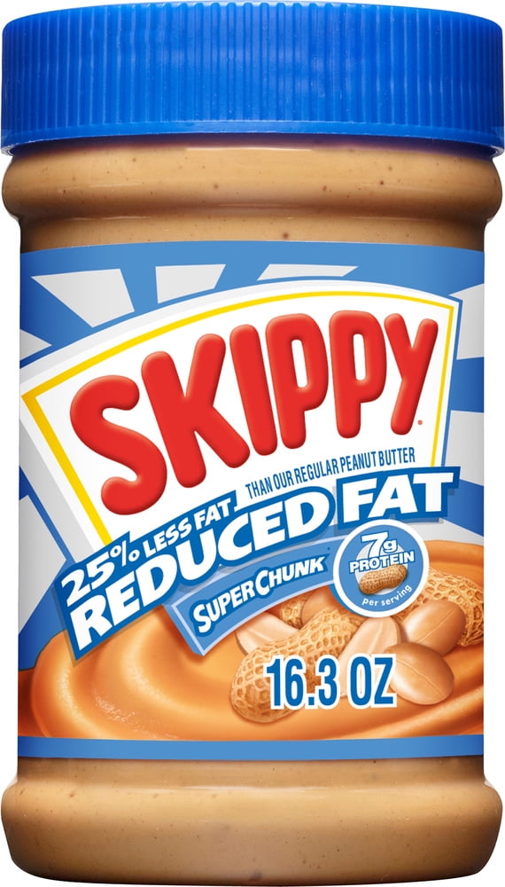 SKIPPY Reduced Fat SUPER CHUNK Peanut Butter, 16.3 oz