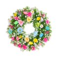 thumbnail image 3 of AMLESO Colorful Easter Wreath Artificial Flower Wreath Party Greenery Garland Decor 55 cm, 3 of 8
