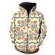 thumbnail image 3 of Sudadera con capucha con cremallera y estampado floral 3D exótico retro para hombre, chaquetas de moda de gran oferta, sudaderas divertidas y geniales, camisetas de hip hop, sudaderas con capucha de c, 3 of 5