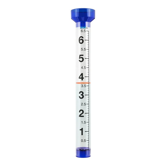 La Crosse 704-1549 6.5 inch capacity Jumbo Plastic Rain Gauge