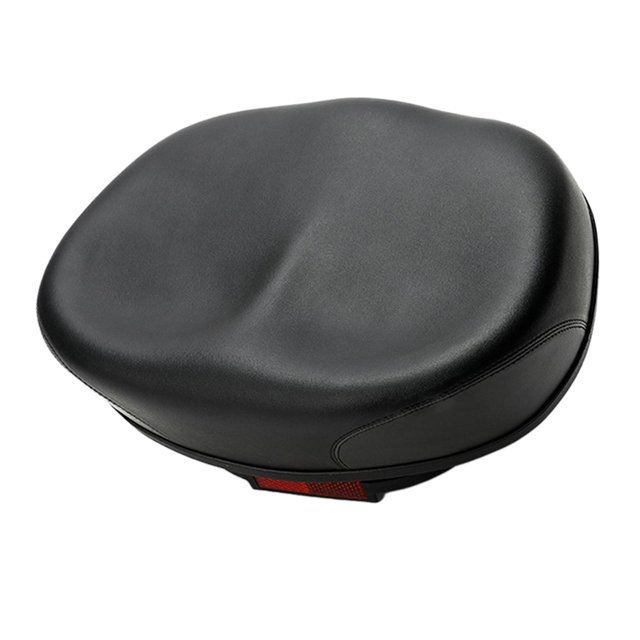Cómodo sillín de bicicleta, asiento de bicicleta, accesorios suaves, acolchado sin nariz, a prueba de golpes Gris Sharpla Silla de montar