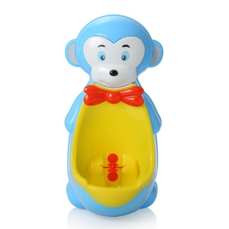 Lovely Monkey Boy Bathroom Hanging Pee Trainer Training Potty Toilet For Toddler Kids Children With Funny Aiming