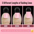 thumbnail image 4 of Nail Forms NOVO OVO, 300 unidades, puntera doble para uñas de poligel, 4 of 8